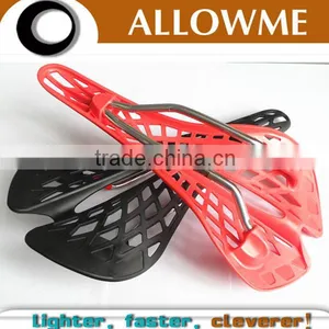 Cheap Lightweight Racing Titanium Alloy Rails Bicycle Saddle thumbnail-6