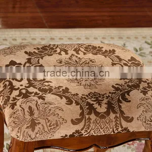 Handmade Vintage Wooden Foot Stool Chair thumbnail-4
