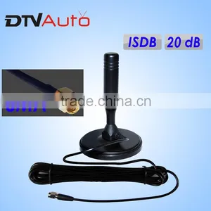 Professional Supplier SMA Connector Antenna Magnetic Base ISDB-T TV Antenna thumbnail-1