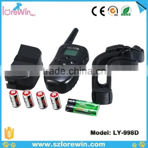 300 Meters Dog Control Collar for 2Dogs With LCD Display thumbnail-3