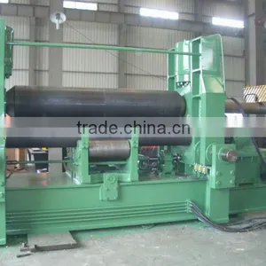 China Supplier W11S Mobile Roller Levels on Three-roll China Supplier Rolling Forming Machine Plate Roller W11S 30*2500 thumbnail-1