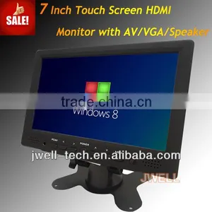 7 Inch 4 Wire Resistive Touch Screen Panel With Vga Input With BNC VGA AV thumbnail-1