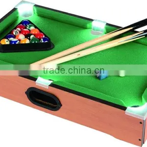 Wholesale Indoor Game Pool Table Billiard Table With Lights thumbnail-1