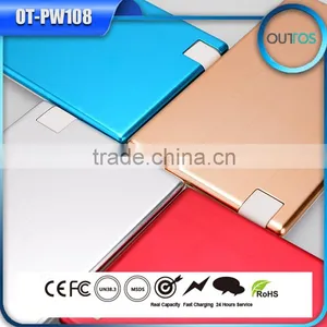 2015 Hot Promotion Custom Logo 1500mah Portable Ultra Thin Credit Card Power Bank thumbnail-3