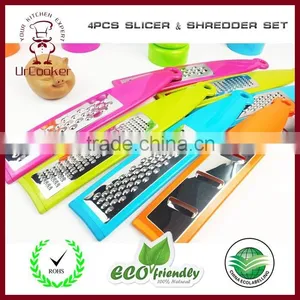 4pcs Vegetable Shredder Vegetable Slicer Set Vegetable Hand Shredder thumbnail-1