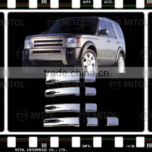 For LAND ROVER DISCOVERY 3 Chrome Door Handle Cover thumbnail-1