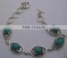Turquise Silver Bracelet thumbnail-1