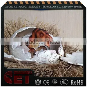 Robotic Jurassic Dinosaur Baby Animatronic Dinosaur Egg and Baby Amusement Park Products thumbnail-3