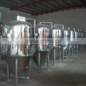 Liquid Beer Can Make Machine 5000L Brewing System Mash System Whirlpool Tun Filling Equipment Fermentation Tank for Sale thumbnail-2