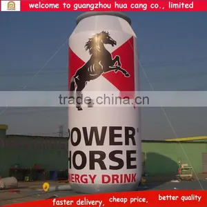 Giant Advertising Inflatable Can , Promotional Inflatable Can , Inflatabe Beer Can for Display thumbnail-1