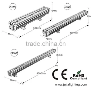 RGB Color LED Wall Washer Light IP65 24W thumbnail-6