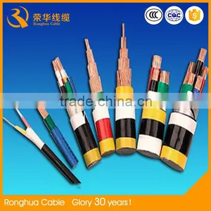 Power Station Application and PVC Jacket XLPE Insulated Cable Electric Cable Three Phase thumbnail-4