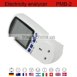 Digital Energy Watt Meter Socket With Electricity Meter UK Plug thumbnail-3