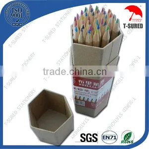 24 Pcs Natural Wood Drawing Color Pencil Set thumbnail-1