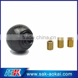 Universal Carbon Fiber Gear Shift Lever Knob Gear Knob for Car thumbnail-5