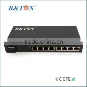 Hot Selling 10/100/1000M 8 *10/100M Base TX to 100M FX Fast Ethernet Switch thumbnail-1