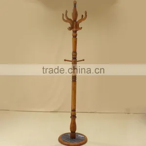 060Wholesale Deluxe Finished Wooden Hallstand for Display thumbnail-1