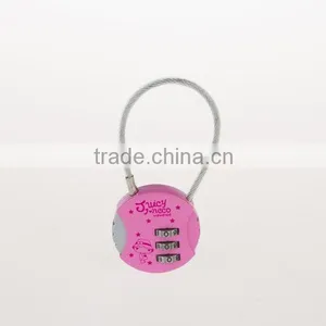 2015 New Design Combination Cable Case Lock thumbnail-2