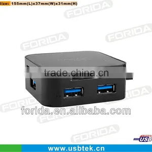 Multifunctional Combo: USB 2.0 HUB Combine With Card Reader thumbnail-1