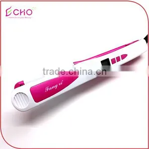 FR-213 Professional Fast Gorgeous Ceramic LCD Digital Electric Wet and Dry Steam Flat Iron Hair Straightener thumbnail-1