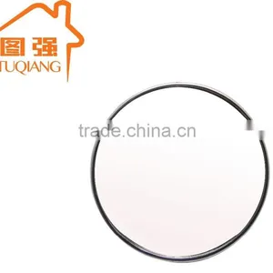 Round Metal Framed Hanging Makeup Mirror thumbnail-2