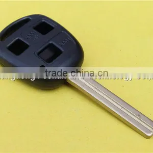 3 Buttons Remote Key Case Shell for Toyota Key Blanks Wholesale TOY40 Blade thumbnail-4