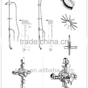 Classic European Shower Mixer, Rain Shower Set, Shower Kit thumbnail-1