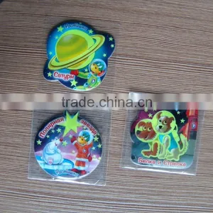 Glowing in the Dark Puffy Sticker,fluorescent Sticker,Eco-friendly 3d Foam Sticker thumbnail-1