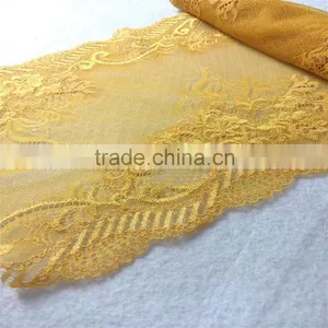 2016 New Arrival Floral Print Lace Jacquard Lace Fabric for Underwear Quality Choice thumbnail-3