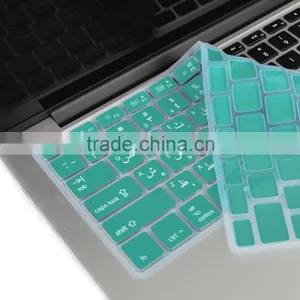 Arabic / English Silicone Keyboard Cover for Macbook Pro 13" 15" 17" thumbnail-4
