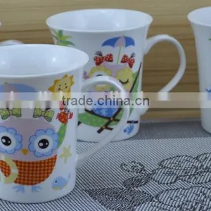 11OZ Knitting Full Decal Printed Coffee Cups, Shiny Surface Porcelain Mug, KL5004-1055 thumbnail-2