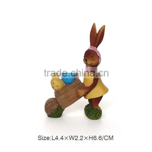 Wholesale Easter Rabbit Resin Easter Rabbit Figurine thumbnail-4