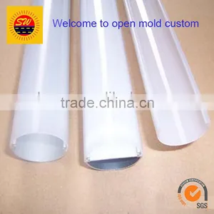 OEM Transparent PVC/PC Extrusion Lampshade for LED thumbnail-1