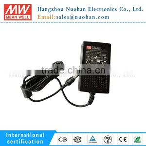 Meanwell 15~18W AC-DC Single Output Desktop 24v Switching Power Supply thumbnail-1