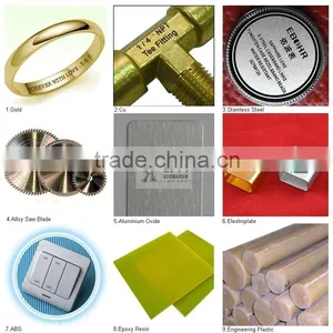 Surface Laser Engraved Marble Machine Fiber Laser Marking Machine With Marble Workbench thumbnail-2