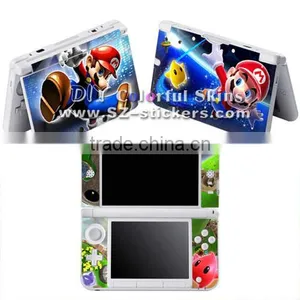 Hot Selling Vinyl Skin Sticker for Nintendo 3ds xl for Dsi xl for 3ds With Mario Designs thumbnail-3