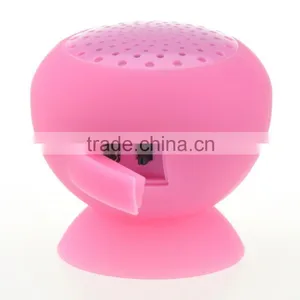 Wholesale Audio Bluetooth Speaker Boombox Waterproof Speaker With Silicone Sucker thumbnail-1