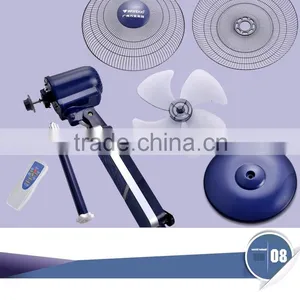 ABS 16 Inch Stand Fan With Remote Control LED Light thumbnail-4