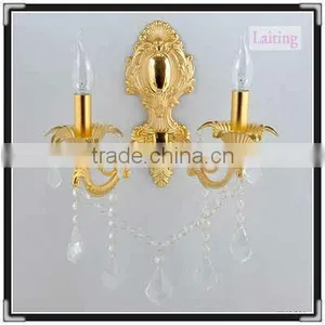 Gold Frame Indoor Antique Wall Lamp Cheap thumbnail-1