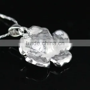 Austrian Crystal Jewelry 18k Flower Necklace thumbnail-4