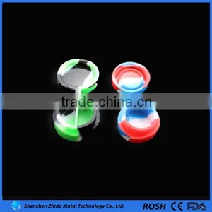 Most Popular E-Cigarette Accessories Reusable Silicone Jars Dab Wax Container thumbnail-6