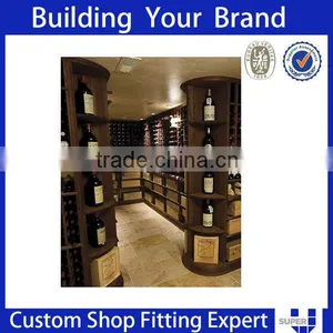 Worldwide Chain Stores Factory Direct Selling Wall Wine Rack thumbnail-1