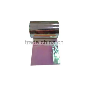 Red Light Iridescent PET Plastic Film thumbnail-1