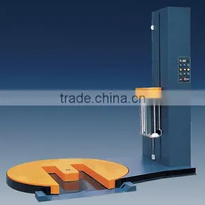 M Type Turntable Pre-stretch Pallet Wrapping Machine thumbnail-1