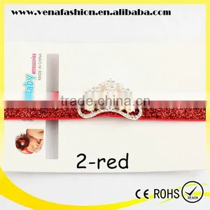 Cheap Girls Princess Crown Headband, Beaded Crown Headbands thumbnail-3