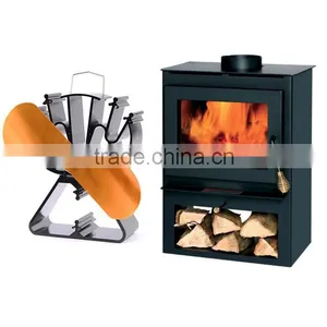 Providing More Warmth Black Gas Stove Fan Ecofan thumbnail-3