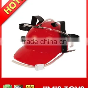 Best Promotion Beer Helmet With Straws Drinking Cap Beer Hat thumbnail-1