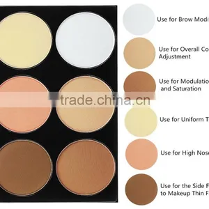 Professional Makeup 6 Colour Pressed Powder thumbnail-5