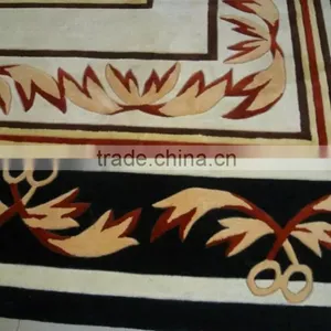 Best Quality Living Room Fine Pattern Deep Cutting Velour Hand Tufted Carpet thumbnail-4