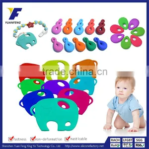 Infant Cute Teether Silicone Bird Toy Food Grade Safe Baby Teether thumbnail-2
